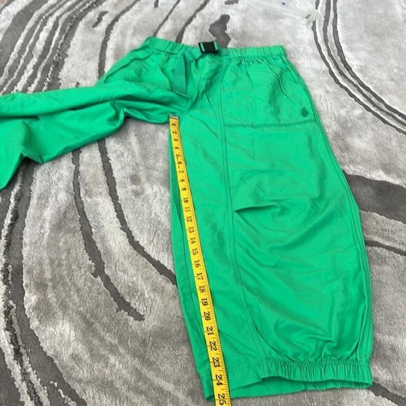 NWOT Free People FP Movement Offsides Pants Green Sheen Size XS - Picture 8 of 11